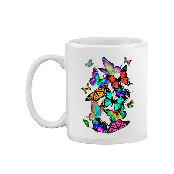 Cute Butterflies Mug - SPIdeals Designs,