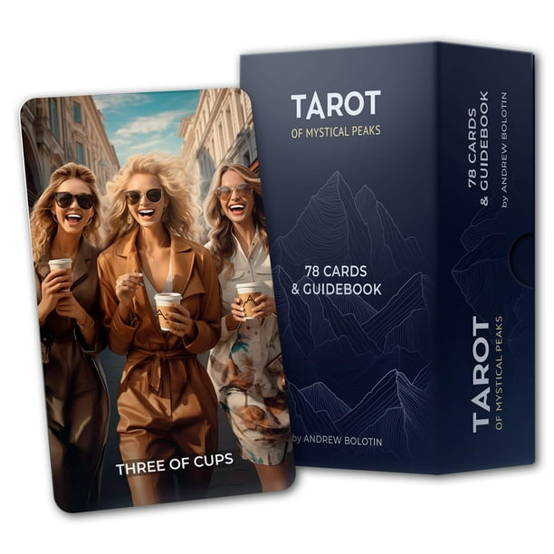 Baraja de cartas de Tarot ANDREWBOLOTIN Tarot of Mystical Peaks