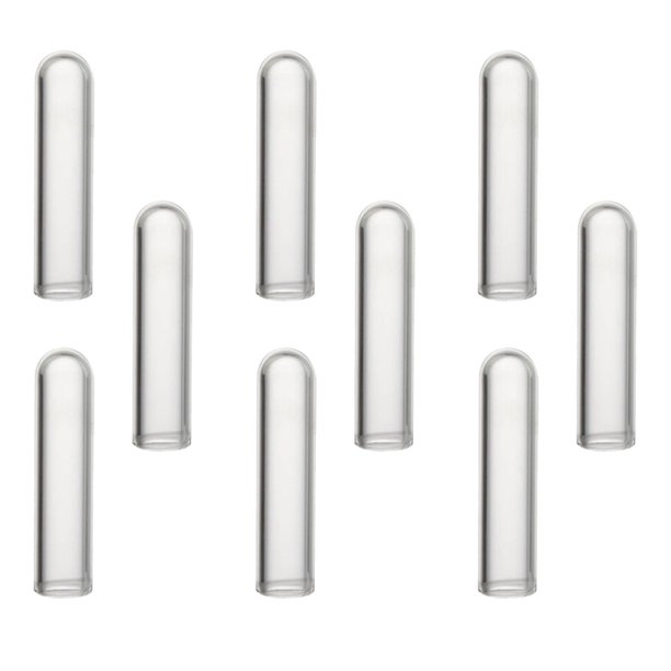 Uds. Tapas de puntas de pajita de vidrio, tapas de puntas de pajita reutilizables, tapones de pajita a prueba de polvo para varios estilos de pajitas, 8mm, 11mm, 15mm