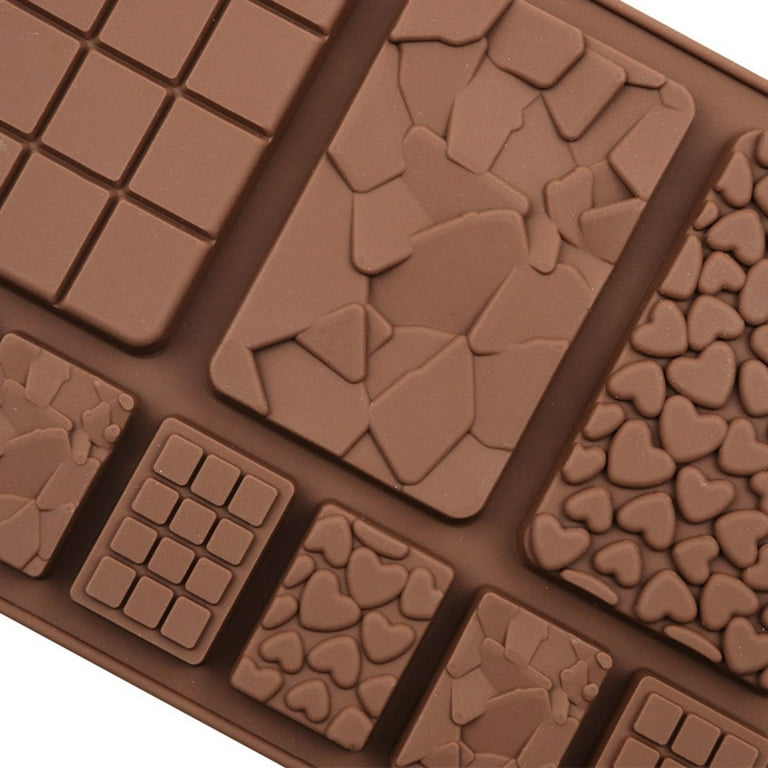 Candy Bar Chocolate Mold  Chocolate Bar Silicone Mold - Sweets & Treats™