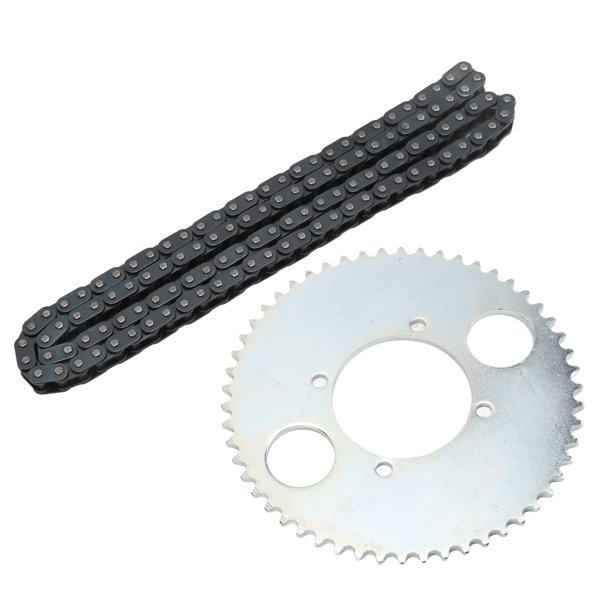 Piñón De Transmisión Trasera Cog T8F 54T Diente Con Juego De Cadena De 116 Eslabones Para 47cc 49cc 2 Tiempos