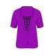 thumbnail image 3 of Camisas Y Tops de Verano de Mujer Moda Casual Cuello Redondo Camisas de Satén Camisas de Color Sólido para Mujeres, 3 of 5