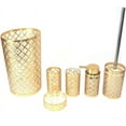 thumbnail image 2 of Geneva Collection 6-Piece Complete Bathroom Accessory Set, Gold, 2 of 3