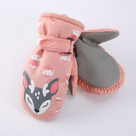 

Wolfast Promotion Winter Outdoor Kids Snow Skating Snowboarding Windproof Warm Ski Gloves