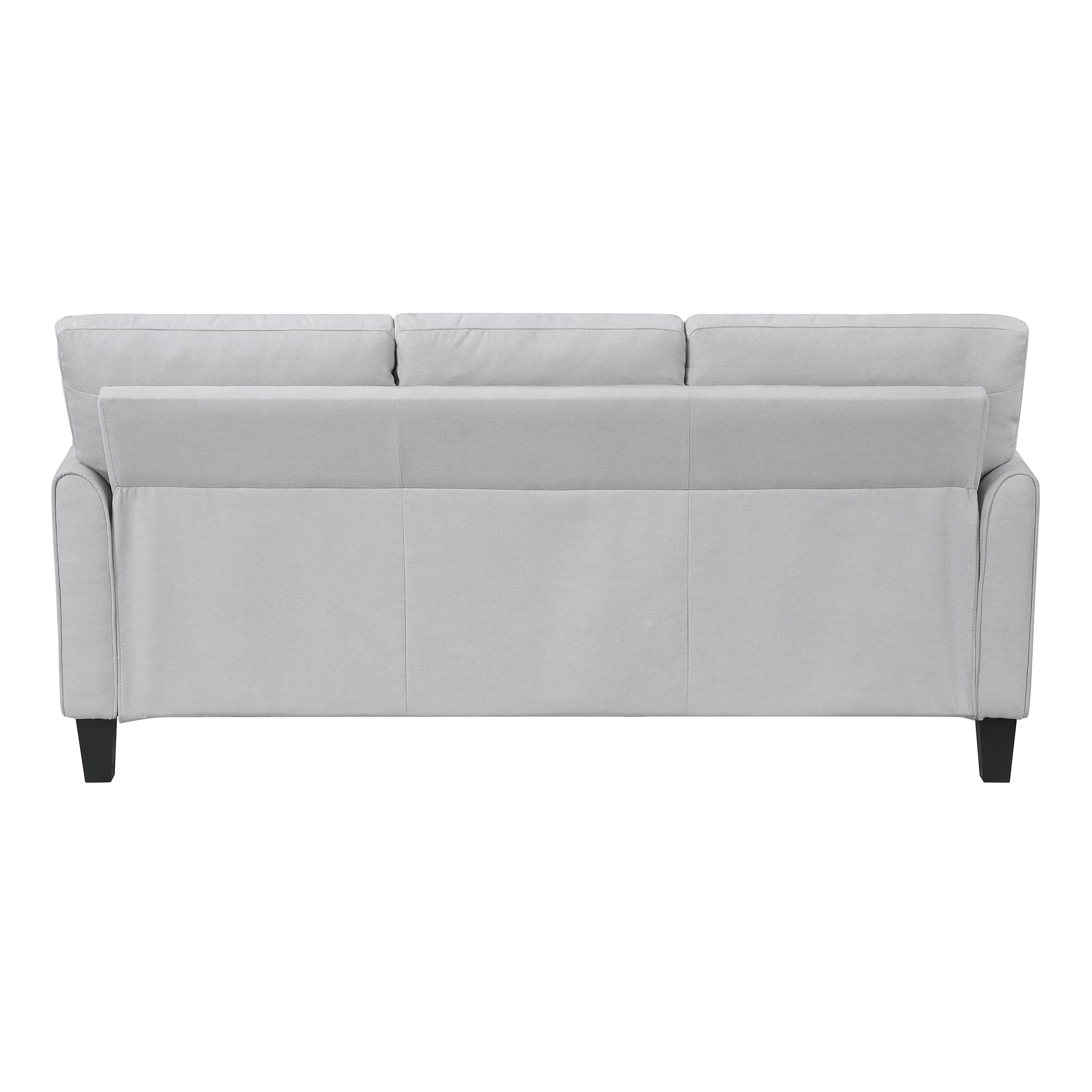 OakvillePark Islewyn Textured Fabric Sofa, Gray