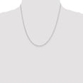 thumbnail image 5 of Auriga Fine Jewelry 925 Sterling Silver 1.4 mm Rolo Chain Necklace for Women 20", 5 of 5