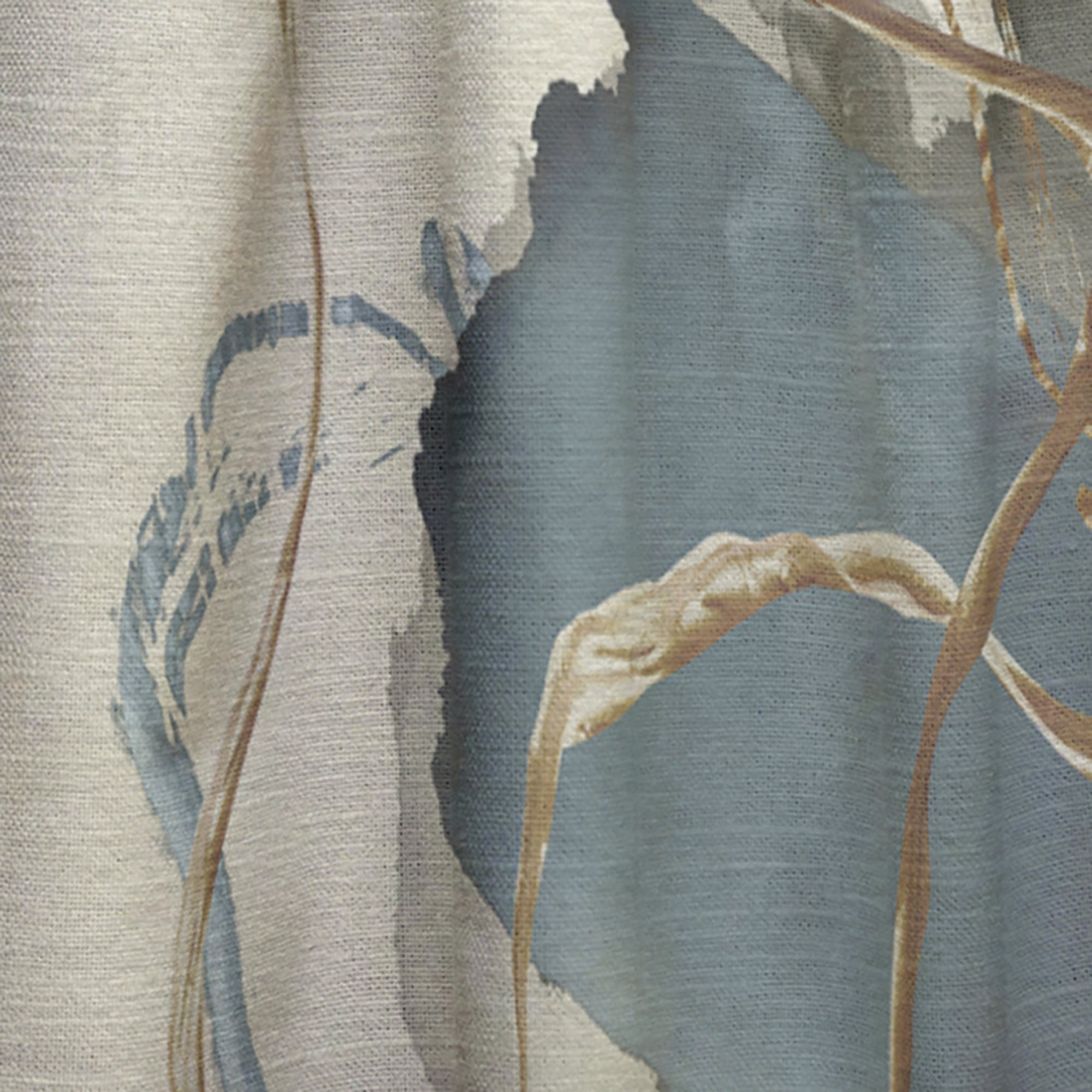 Designart 'Abstract Gold Glam Squares VII' Glam Curtain Panel