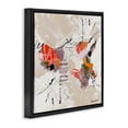 thumbnail image 2 of Stupell Industries Contemporary Speak To Me Abstraction Black Floating Frame Canvas Art, 25 x 25, by Suzanne McCourt, 2 of 7
