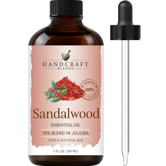 Mezcla artesanal de aceite esencial de sándalo 30 ml