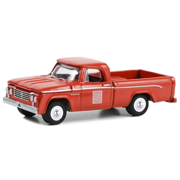 1963 Dodge D-100 Pickup Truck "47th 500 Mile Sweepstakes - Indianapolis 500 Official Truck" Red "Hobby Exclusive" Series 1/64 Diecast Model Car by Greenlight