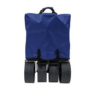 Mac Sports Collapsible Folding All Terrain Outdoor Beach Utility Wagon Cart