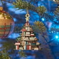 thumbnail image 4 of HongHeng Christmas Tree Decorations Ornaments Book Car Holiday Xmas Hanging Decoration Ornament Winter Mini Fancy Unbreakable Gifts Indoor Outdoor for Christmas Tree Home Decor 3Pcs, 4 of 6