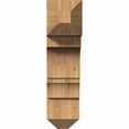 thumbnail image 4 of Ekena Millwork 5 1/2"W x 18"D x 22"H Balboa Craftsman Smooth Bracket, Western Red Cedar, 4 of 13