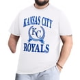 thumbnail image 2 of Men's G-III Sports by Carl Banks  White Kansas City Royals Adaptive Team Laurel T-Shirt, 2 of 5