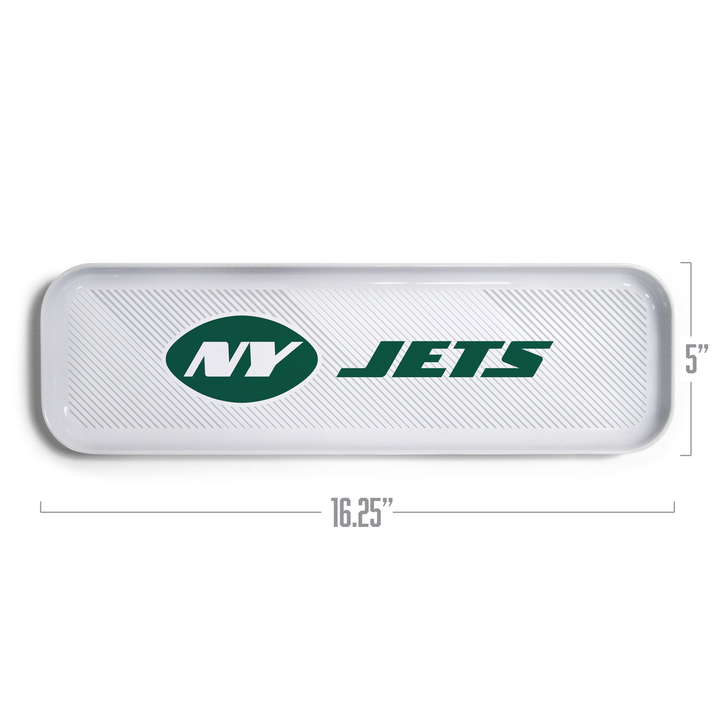 YouTheFan NFL New York Jets Small Snack Platter