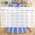 thumbnail image 3 of Girls Shirt Dress Light Blue Button Down Puff Sleeve Stretchy Wrinkle Resistant Casual School Summer Dress for Kids 7-13 Years,Size 10-11 T, 3 of 9
