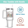 thumbnail image 5 of Cadeaux pour Thérapeutes Gobelet en Acier Inoxydable 40oz avec Poignée, 5 of 5