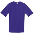 thumbnail image 1 of Two-Button Baseball Jersey S Purple, 1 of 1