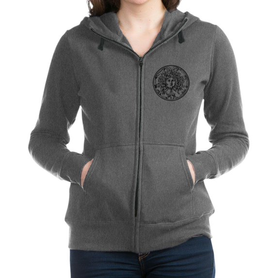 CafePress - Medusa Women's Zip Up Hoodie - Women's Zip Hoodie