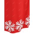 thumbnail image 4 of Vestido de Camiseta de Navidad con Estampado de Alce en Talla Extra Rosegal  Vestidos casuales de talla grande, 4 of 5