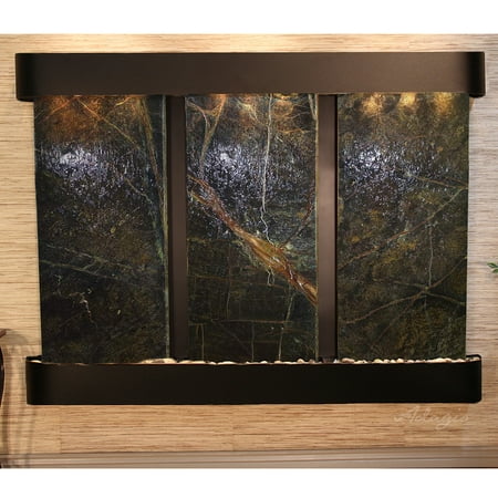 Deep Creek Falls Fountain - Blackened Copper - Rounded Edges - Choose Options
