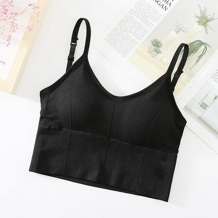 

Ozmmyan Wirefree Bras for Women Sports Bra Wirefree Comfort Sports Bras for Women Extra-Elastic Bra Active Yoga Sports Bras 6Color Summer Savings Clearance