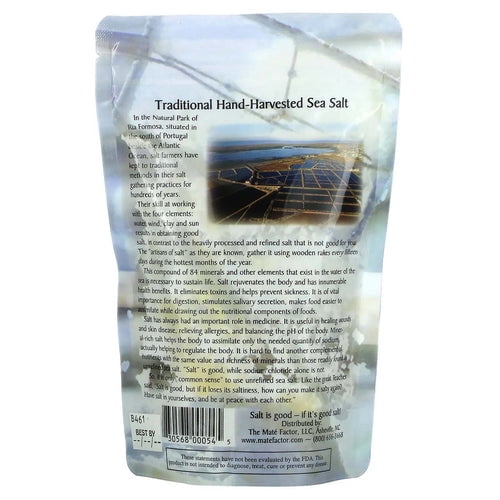 (Pack Of 6) Mate Factor Salt Sea Unrefined Harvest 1 Lb