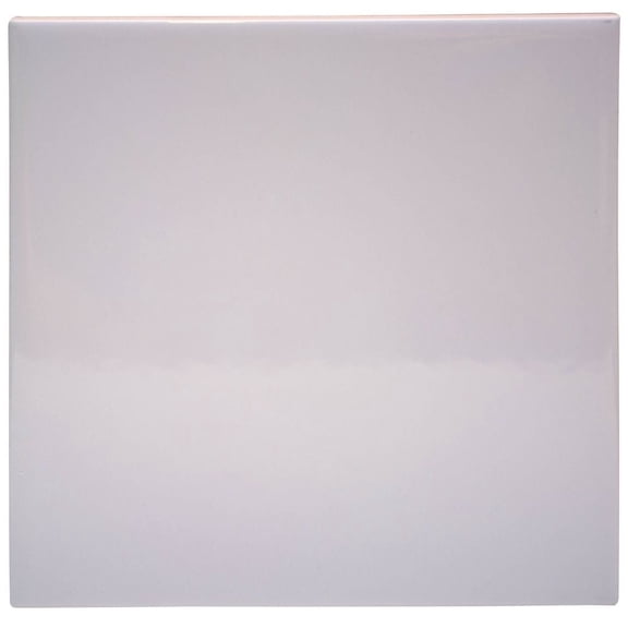 The Tile Life Nashville 6" x 6" White Ice Matte Ceramic Wall Tile 50-Piece