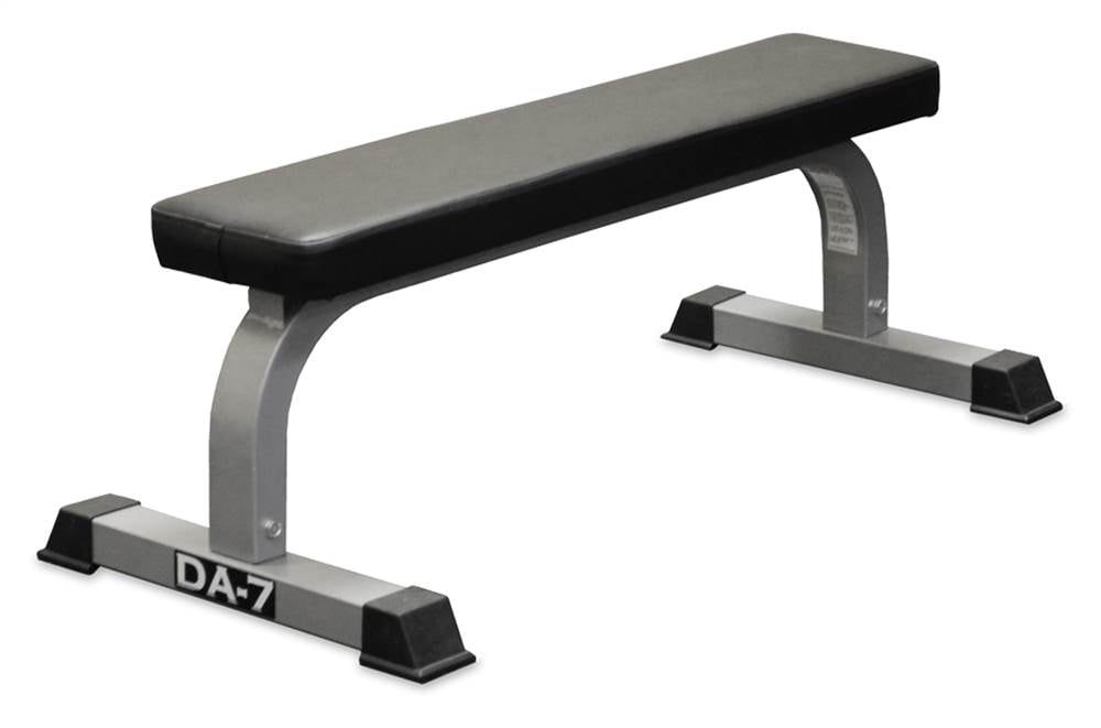 Valor Fitness Flat Bench Flat Weight Bench with High Density Padding and Solid Steel Frame