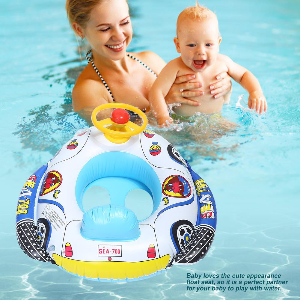 Kids Inflatable Baby Float Swimming Swim Ring Pool Infant Chair Lounge Durable