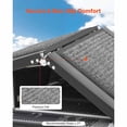 thumbnail image 3 of KFFKFF Dog Ramp for Cars, 71" L x 17" W, Folding Pet Ramps for Medium & Large Dogs up to 250lbs, Pet Stair Ramp, 3 of 9