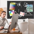 thumbnail image 4 of JILhome Magnetic Chalk Board, 35" x 23" Black Dry Erase Board, 3'x2' Blackboard for School, Office, Home, Bar, Restaurant Menu, Black Aluminium Frame, 4 of 8