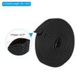 thumbnail image 2 of Unique Bargains 0.7' ID 10FT Nylon Protective Hose Sleeve, Cable Cover Sheath Protection, Black, 2 of 4