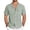 Light Green, variant on Zimjoy Mens Linen Shirts Short Sleeve Button Down Shirts Wrinkle Free Casual Vacation Beach Summer Tops, Khaki L