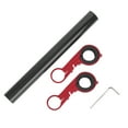 thumbnail image 2 of Bike Handlebar Extender, Bike Handlebar Extension Support, Fine Workmanship Aluminium Alloy Double Clamp Bike Extension Support For Cycling Enthusiasts Red, 2 of 8