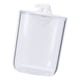 thumbnail image 5 of Contenedores de baño multifunción transparentes para hisopos de algodón con tapa para el hogar, color oso blanco, 5 of 5