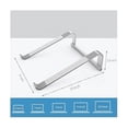 thumbnail image 2 of Desktop Laptop Stand Stable Stand Ergonomic Aluminum Computer Riser Laptop Cooling Stand (silver), 2 of 5