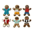 thumbnail image 3 of Tovolo Gingerbread Boys Templates Reverse, Dishwasher Safe, Set of 6 Cookie Stamps with Cutter, 3 of 4
