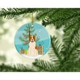 thumbnail image 2 of Carolines Treasures BB4174CO1 Merry Christmas Tree Central Asian Shepherd Dog Ceramic Ornament 3 in multicolor, 2 of 2