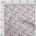 thumbnail image 2 of oneOone Velvet Pink Fabric Floral Sewing Craft Projects Fabric Prints By Yard 58 Inch Wide, 2 of 5