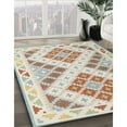 thumbnail image 2 of Ahgly Company Indoor Rectangle Contemporary Camel Brown Southwestern Area Rugs, 7' x 9', 2 of 6