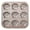 Brown4, variant on KUHBRCA Muffin Pan for Baking, Bear Claw Shaped Mini Cake Pan, Cupcake Pan for Muffins, Cupcakes, Brownie Brown4