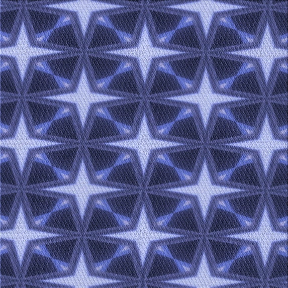 Ahgly Company Indoor Square Patterned Light Slate Blue Area Rugs, 4' Square