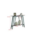 thumbnail image 6 of Kings Brand Furniture Conway Console Table - Functional Narrow Wood Accent Entryway Table with Storage Shelf for Hallway, Front Hall, Entryway, Living Room, Kitchen (Gray), 6 of 6