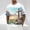 Light Blue, variant on COSFO Easter Men's T-Shirts Short Sleeve Cross Graphic Tees Loose Fit Workout Comfort Pullover Crew Neck Tops