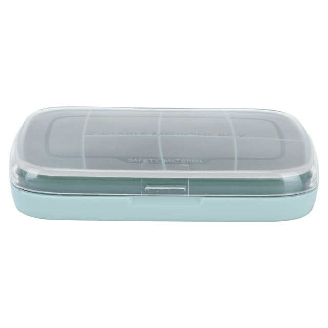 Caja para tabletas, caja para tabletas sellada portátil, suministros para el hogar, contenedor para tabletas, rendimiento finamente ajustado