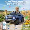 thumbnail image 3 of Conchico 12V Licensed Ford F150 Raptor Powered Ride-On Cars Toys with Remote & Durable Wheels for Kids, Blue, 3 of 6