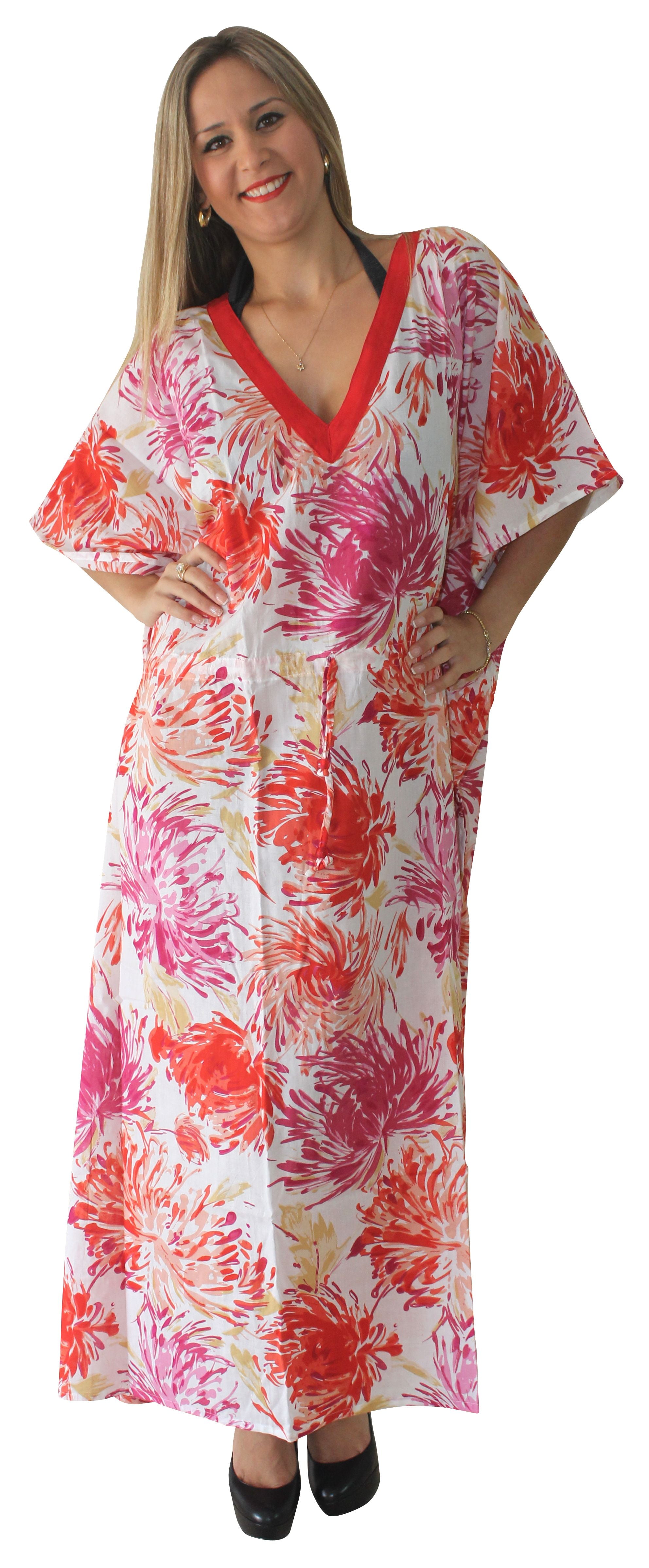 cotton kaftans plus size