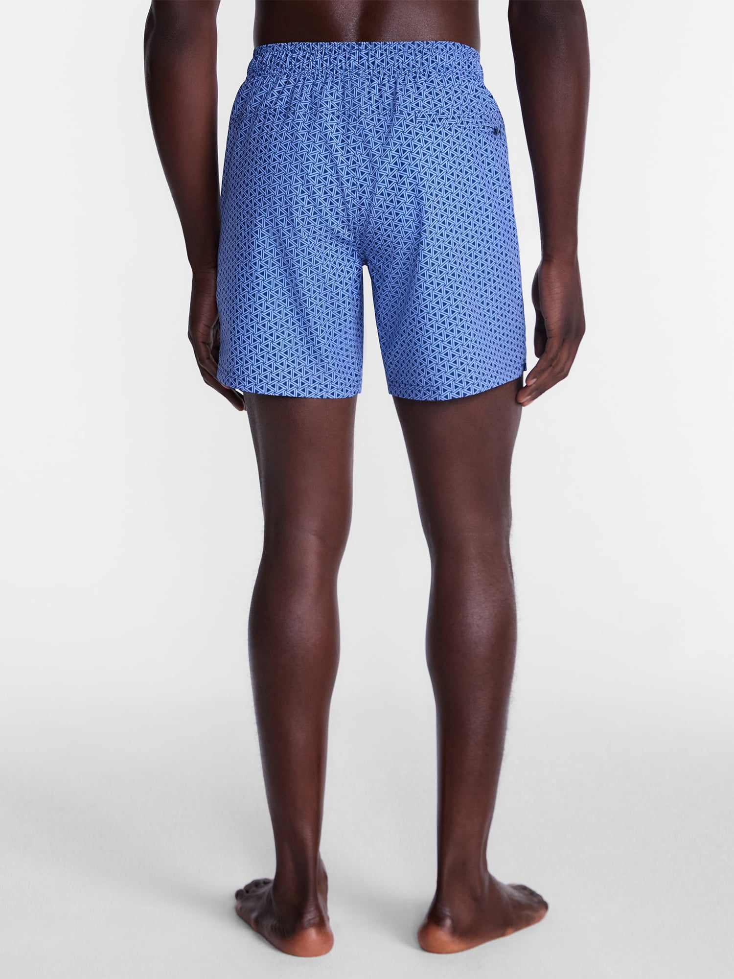 George Men's and Big Men's Performance Lined Swim Trunks, 5" Inseam, Sizes S-3XL