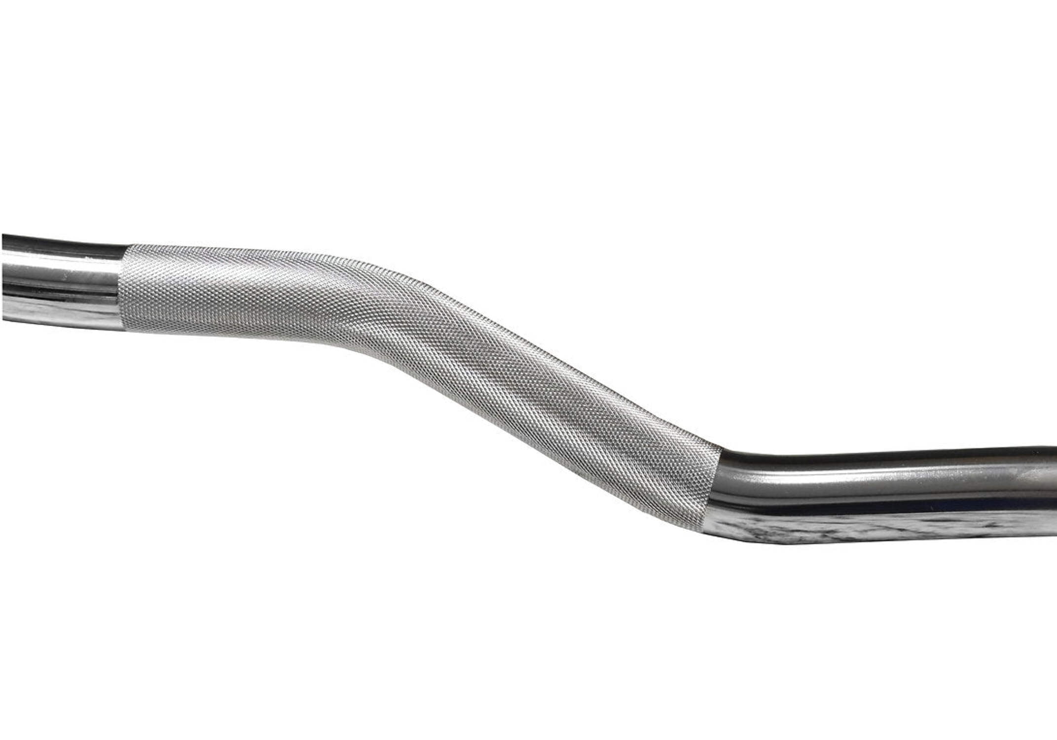 Deltech Fitness Olympic Preacher Curl Bar Model #OB-47, Chrome Plated Steel